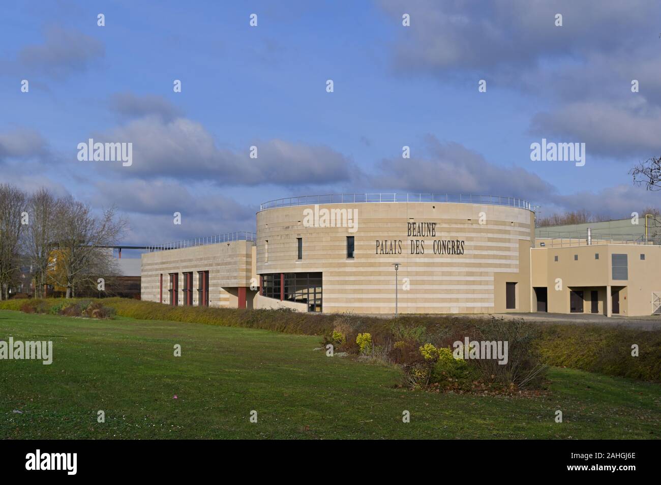 The Palais des Congrès (congress center), Beaune FR Stock Photo