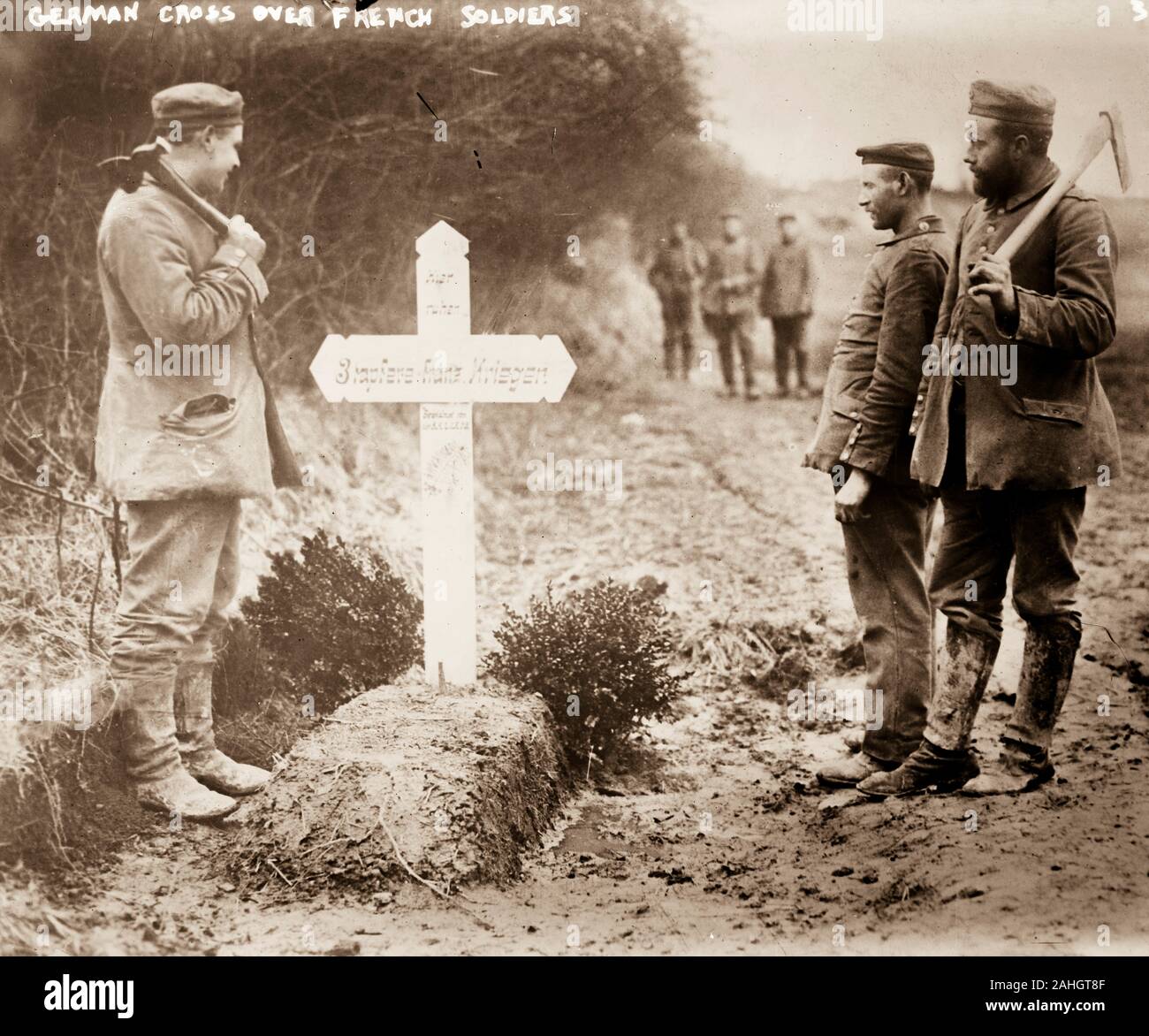 World War I (WWI or WW1), also known as the First World War, the Great War, or the War to End All Wars,[5] was a global war originating in Europe that lasted from 28 July 1914 to 11 November 1918. More than 70 million military personnel, including 60 million Europeans, were mobilised in one of the largest wars in history.Over nine million combatants and seven million civilians died as a result of the war (including the victims of a number of genocides), a casualty rate exacerbated by the belligerents' technological and industrial sophistication. Stock Photo