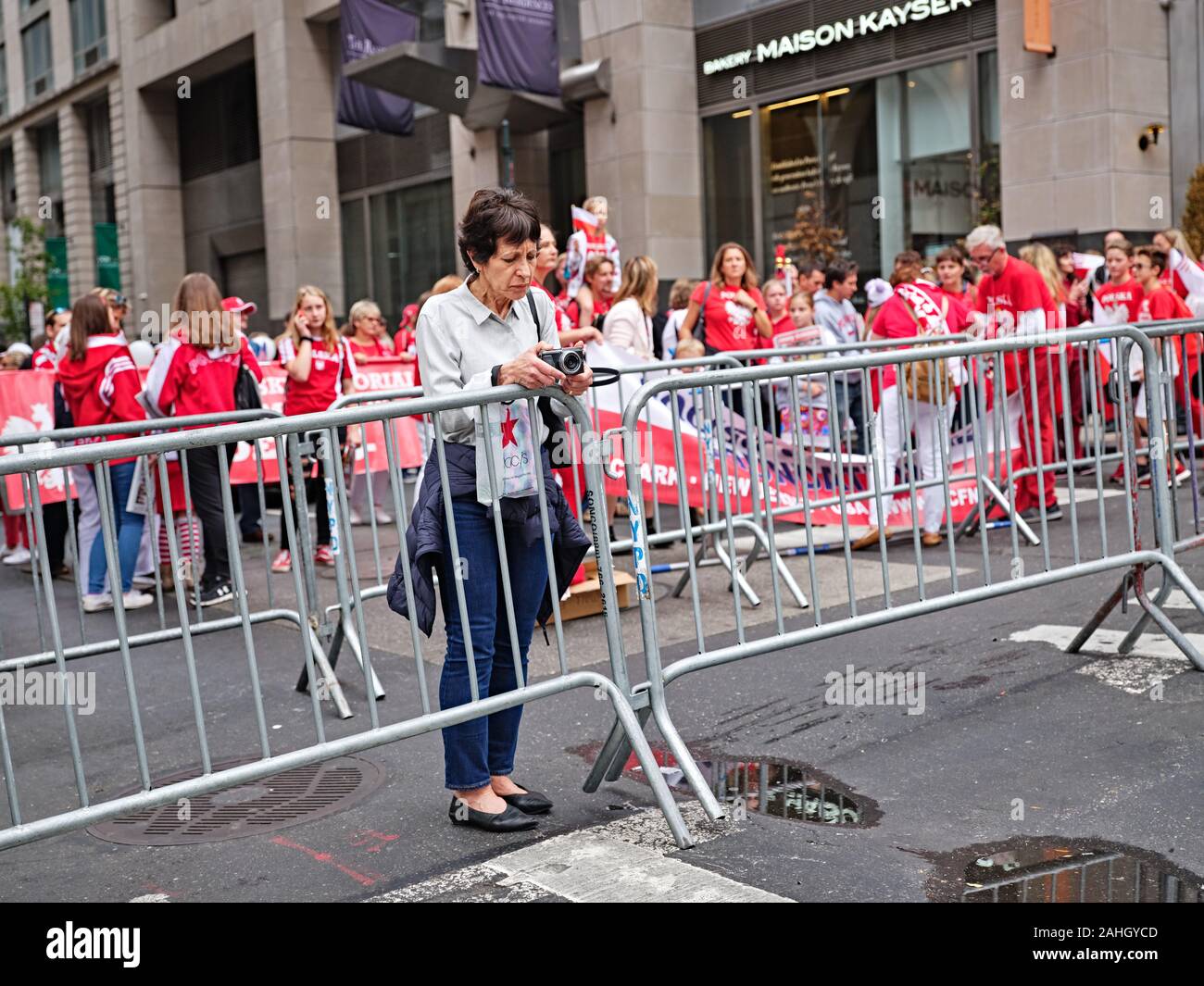 New York Polish heritage parade Stock Photo Alamy