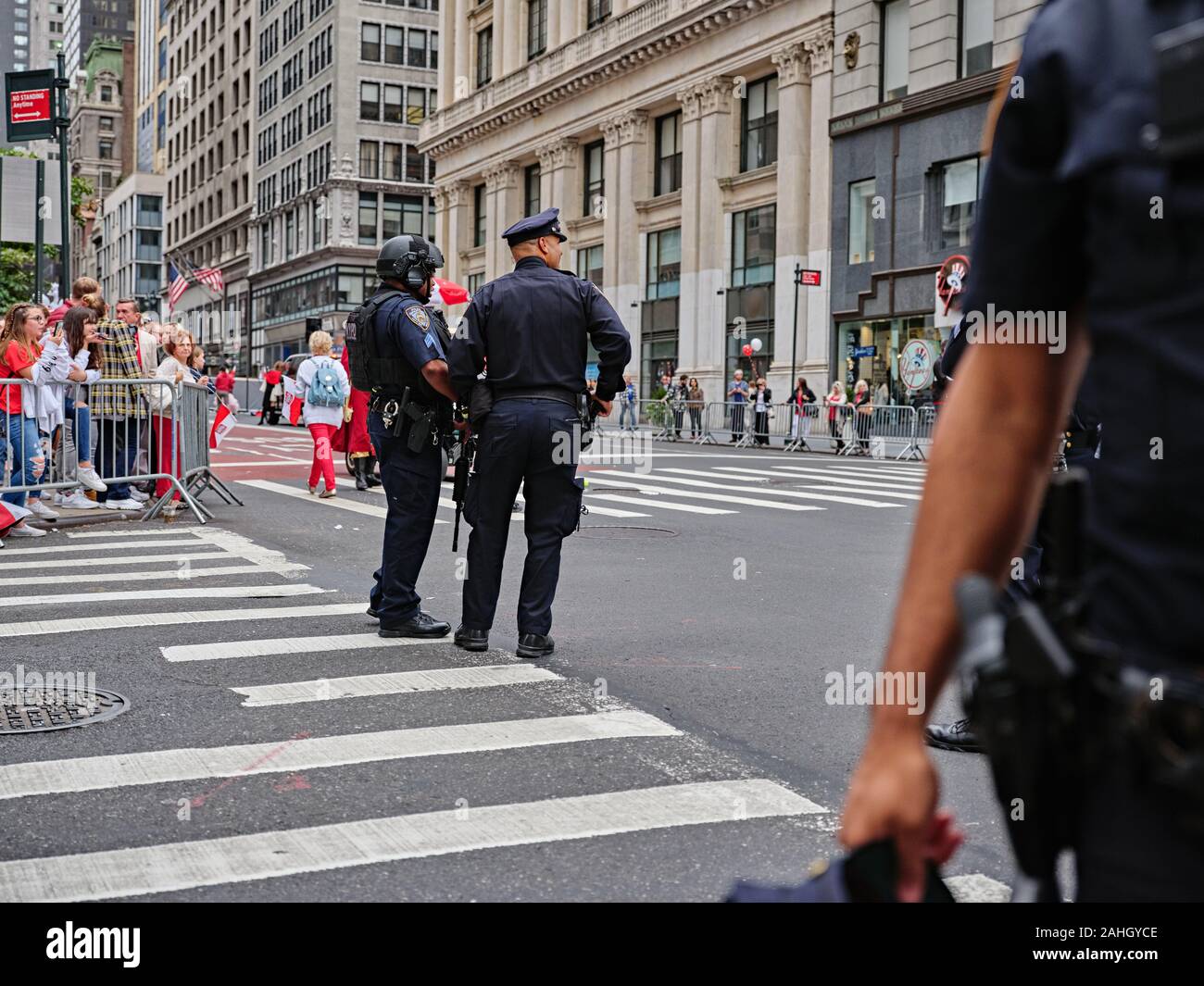 New York Polish heritage parade Stock Photo Alamy