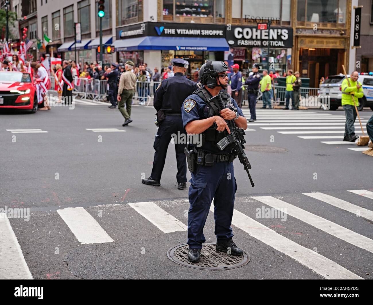 New York Polish heritage parade Stock Photo Alamy
