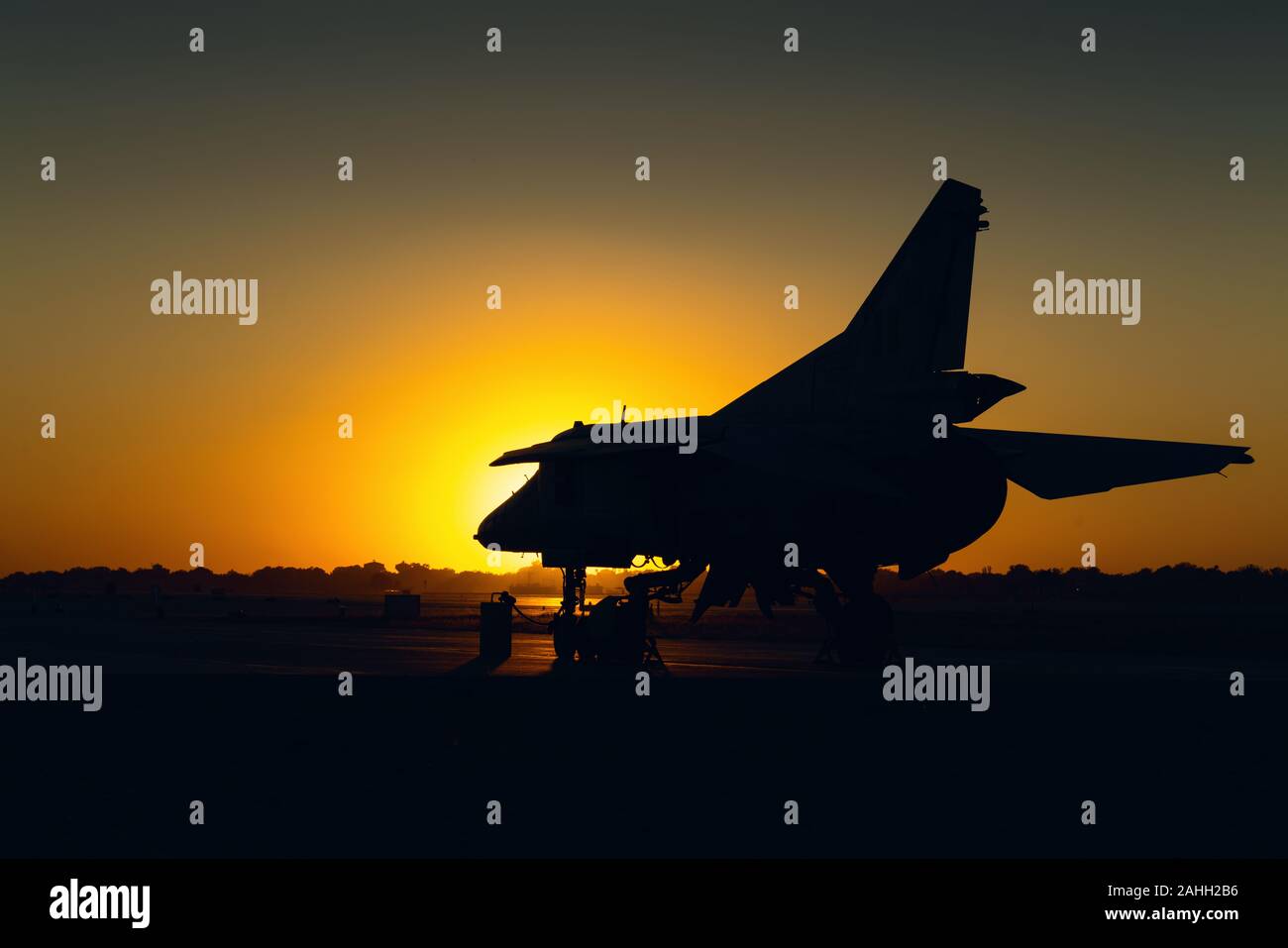 Indian Air Force MiG27 Fighter Jet. The last swing wing squadron of