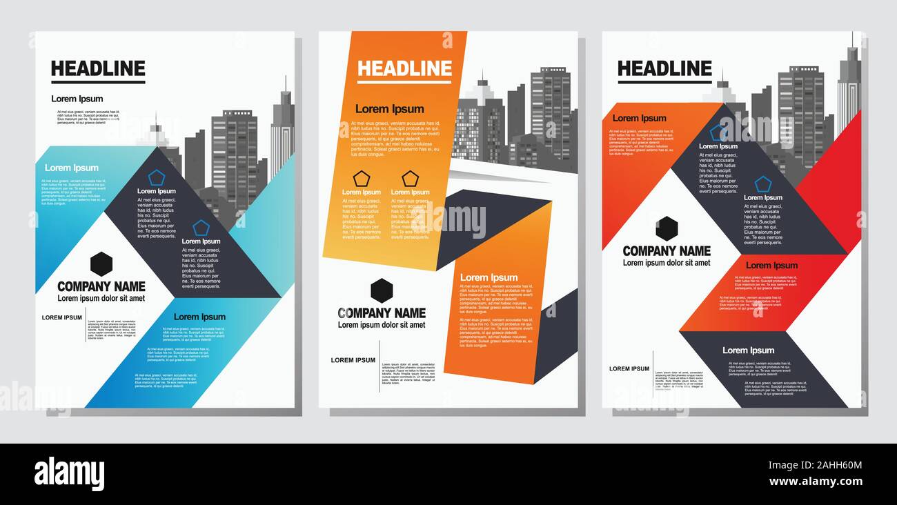 Corporate Business Flyer Annual Report Poster Brochure Design And Cover Presentation With Simple Modern Design Template Background Vector Stock Vector Image Art Alamy