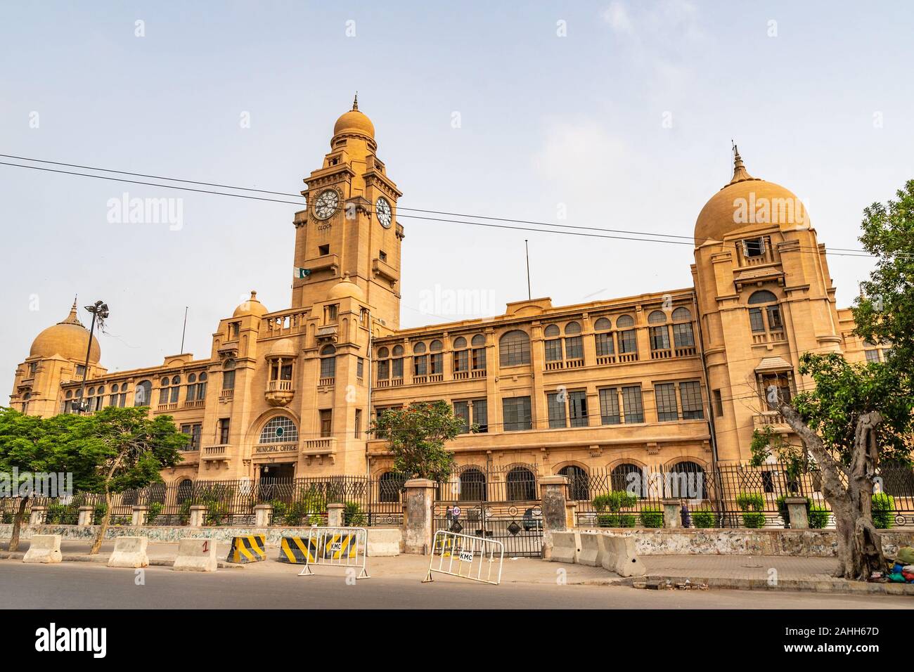 Karachi Municipal Corporation KMC Building Picturesque View at Jinnah