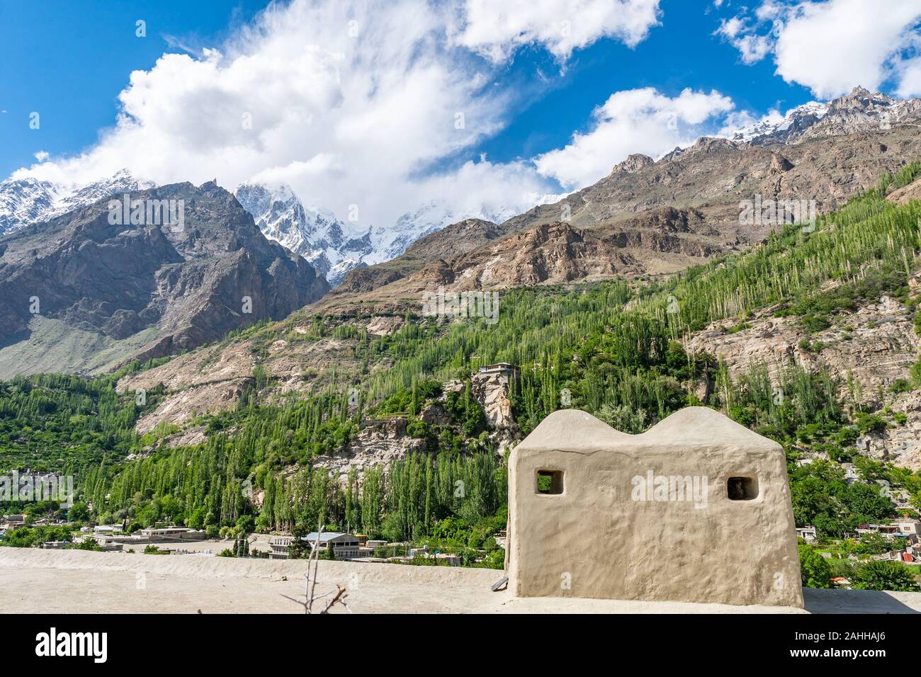 Karimabad Altit Fort Breathtaking Picturesque View of the Fortress