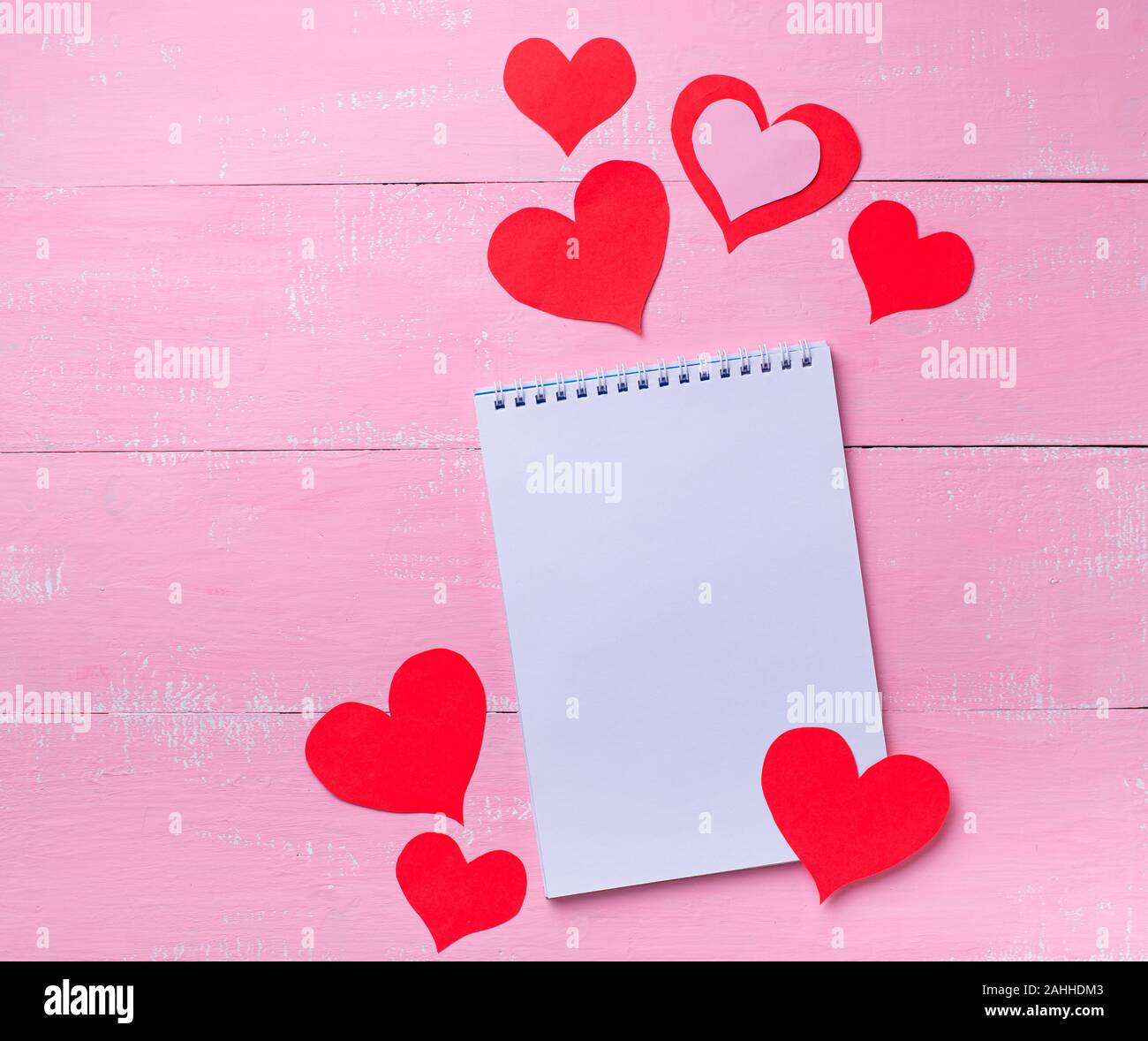 Valentines present blank gift hi-res stock photography and images - Alamy
