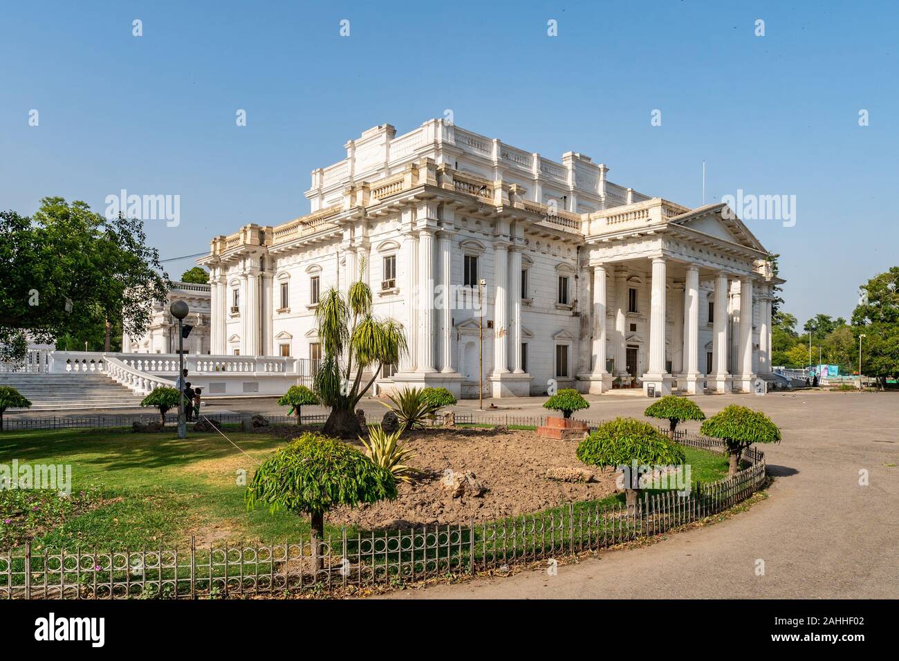 Lahore BagheJinnah Park Picturesque View of QuaideAzam Library on a