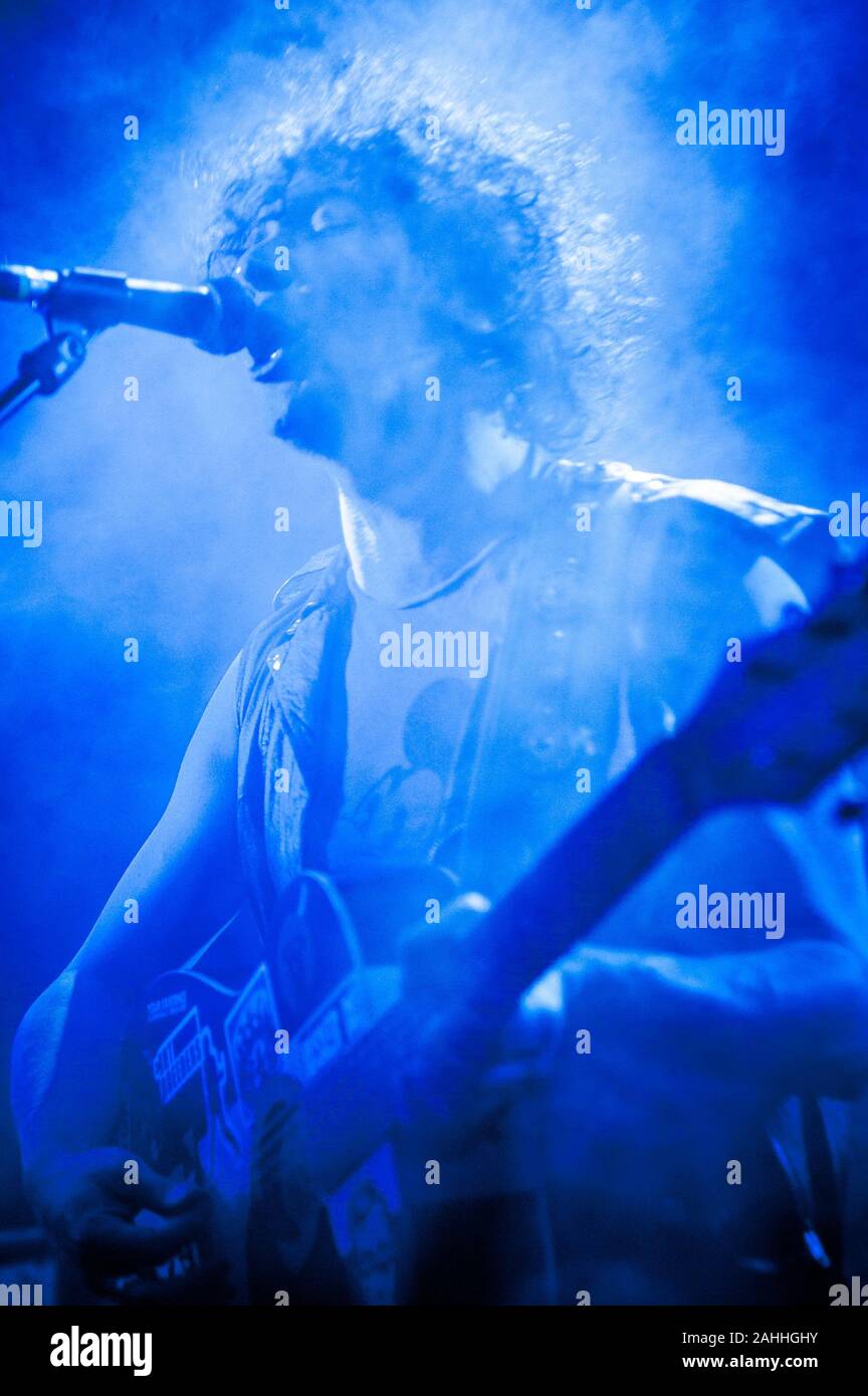 Immagini Natale Zen.Andrea Appino During The Zen Circus Natale Zen At The Swamp Club In Massa Ms Italy December 25 2019 Stock Photo Alamy