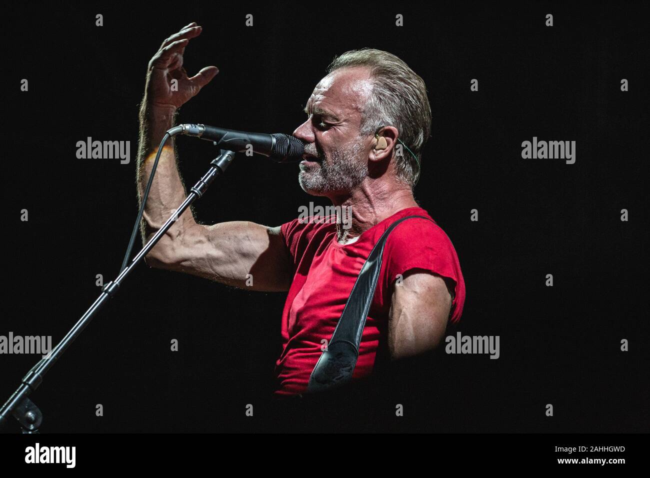 Sting during Sting - My Songs Tour 2019, Geox Live Arena, Padova, Italy, 30  Jul 2019 Stock Photo - Alamy