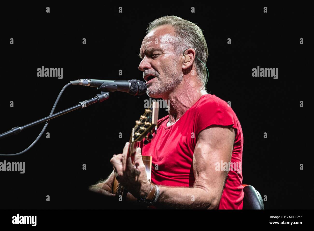 Sting during Sting - My Songs Tour 2019, Geox Live Arena, Padova, Italy, 30  Jul 2019 Stock Photo - Alamy