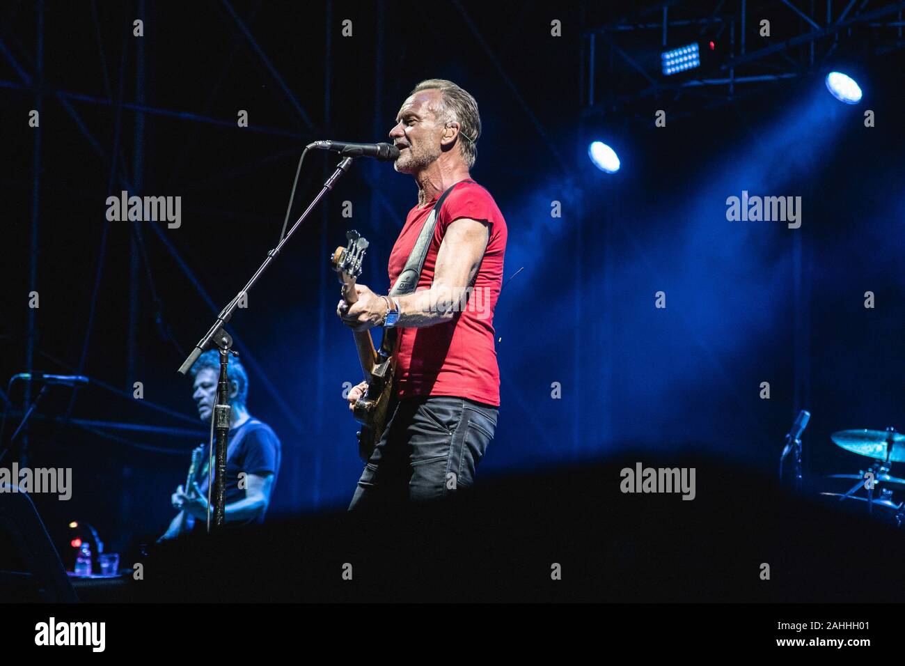 Sting during Sting - My Songs Tour 2019, Geox Live Arena, Padova, Italy, 30  Jul 2019 Stock Photo - Alamy