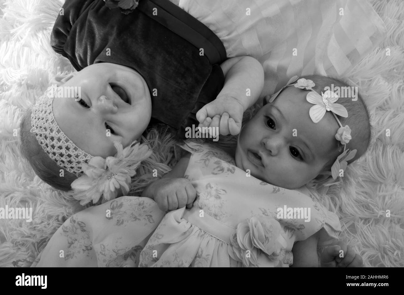 Twins Black and White Stock Photos & Images Alamy