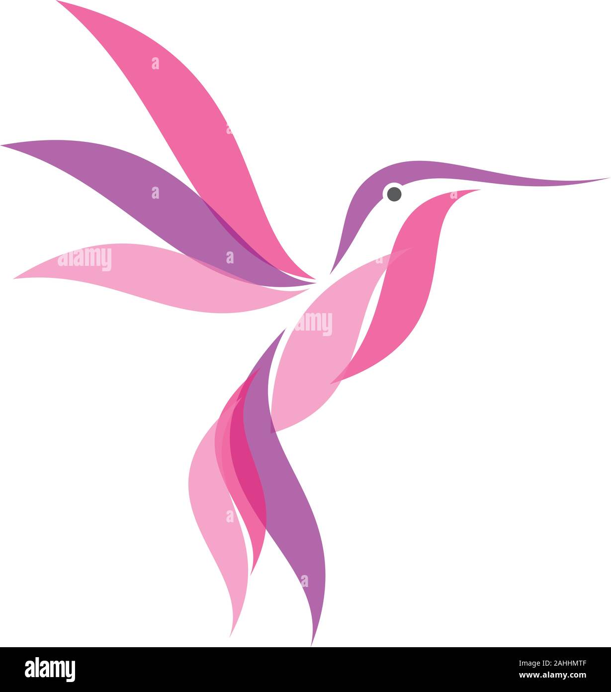 Hummingbird symbol hi-res stock photography and images - Alamy