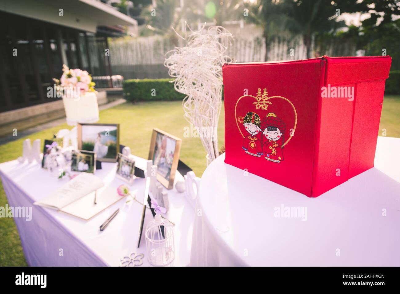 wedding prop box
