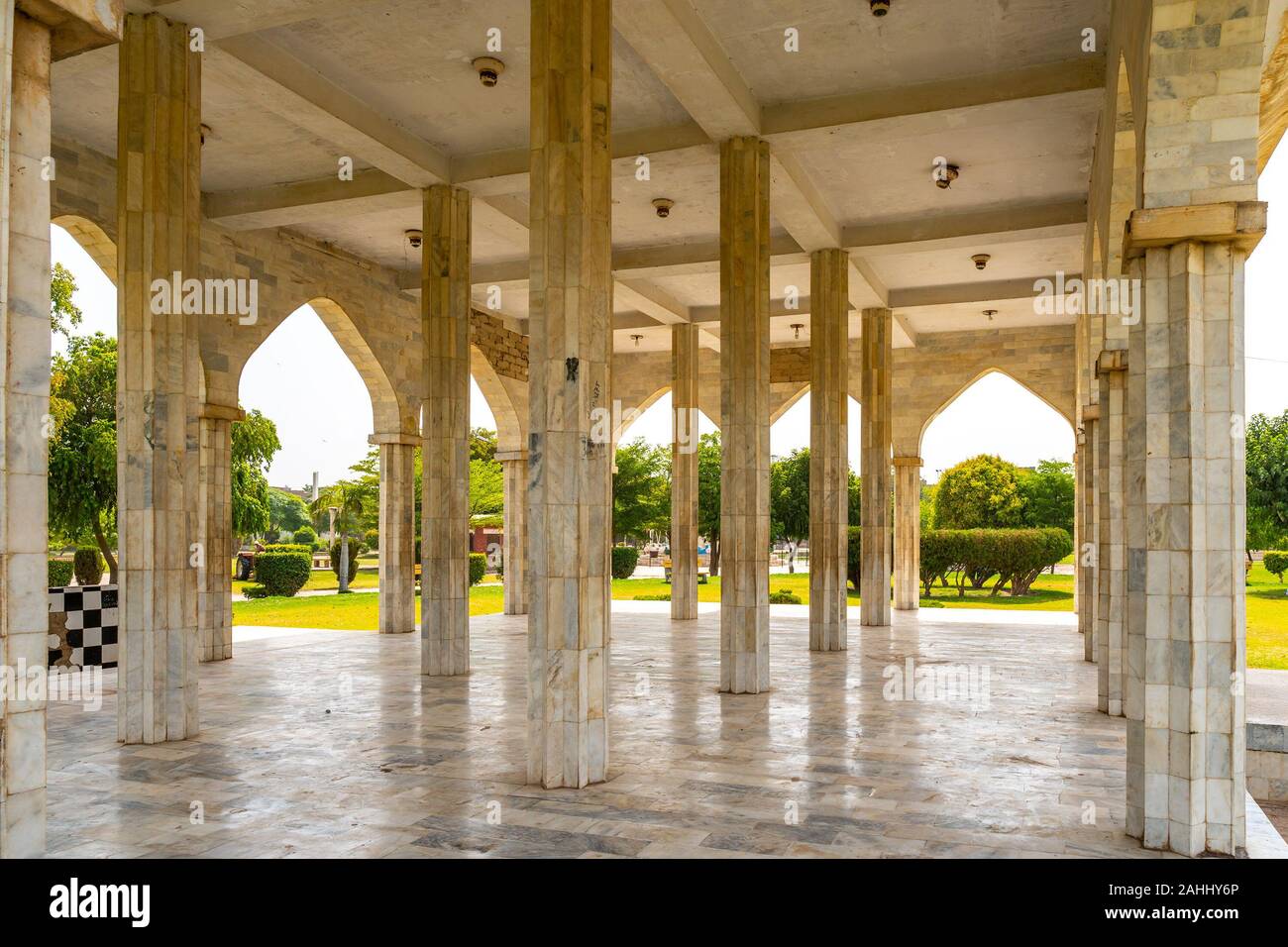 Multan Shah Shams Park Picturesque Breathtaking View of a Pavilion on a ...