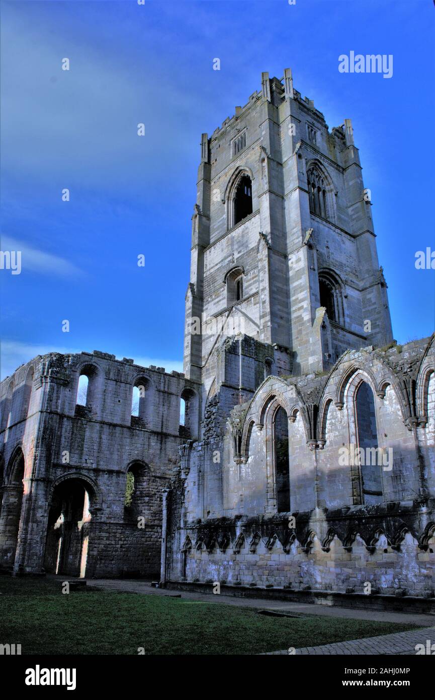 Fountains Abbey & Studley Royal Stock Photo Alamy