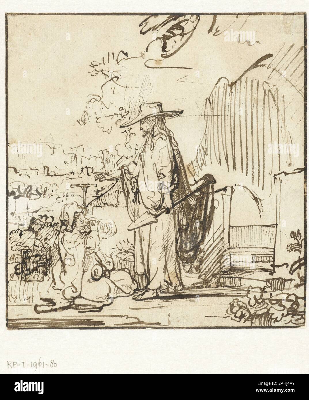 Christ Appearing to Mary Magdalene as a Gardener (Noli me tangere