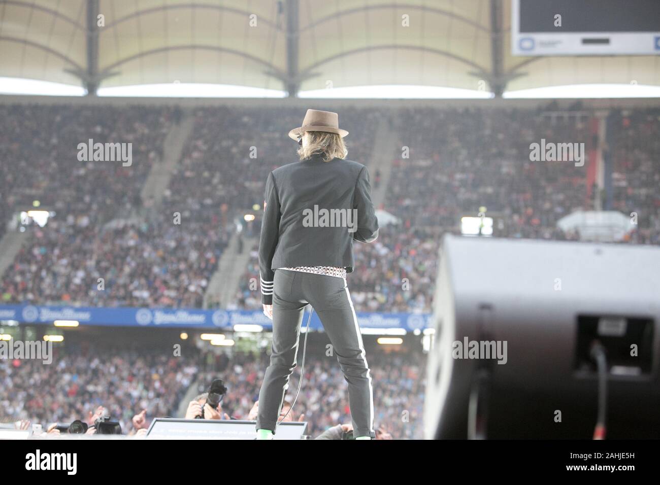 Udo Lindenberg Keine Panik Tournee,   Hamburg – Volksparkstadion am 11.06.2016 Stock Photo