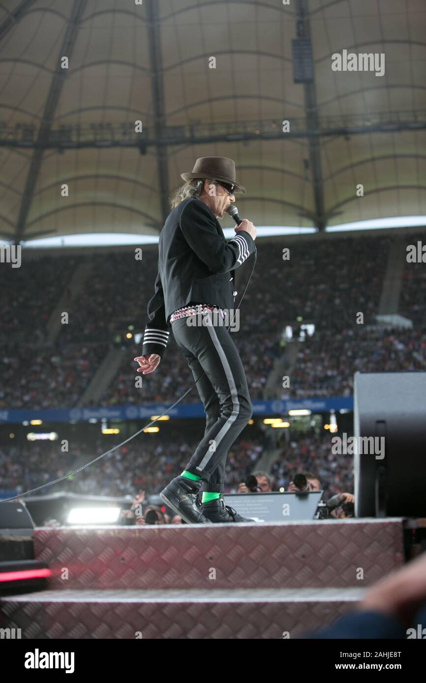 Udo Lindenberg Keine Panik Tournee,   Hamburg – Volksparkstadion am 11.06.2016 Stock Photo