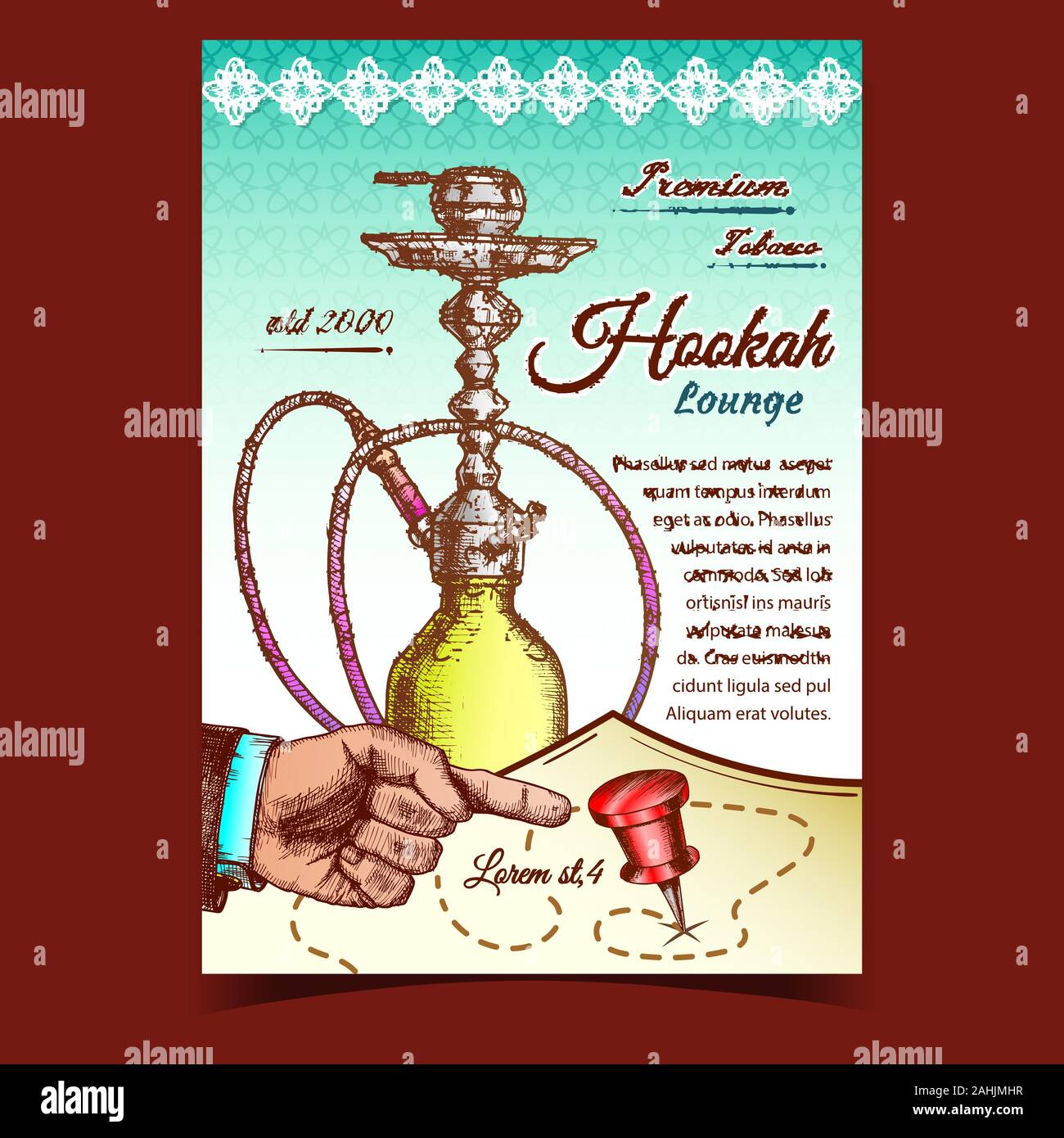  Hookah Shisha Nargila Smoking Water Pipe Bong Glass Tobacco 1 Hose  Bowl Set RED Color : Health & Household