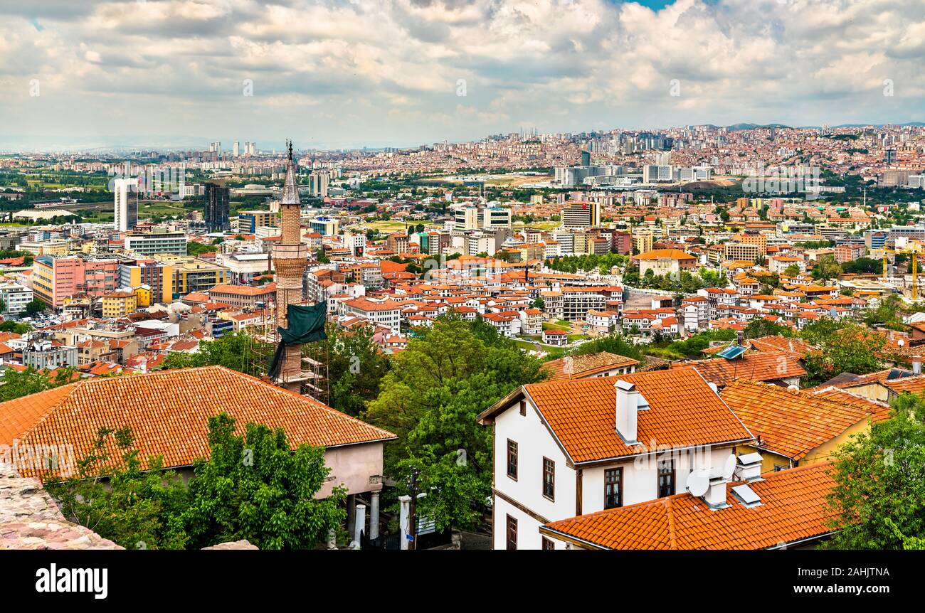 Historic centre of Ankara, the capital of Turkey Stock Photo