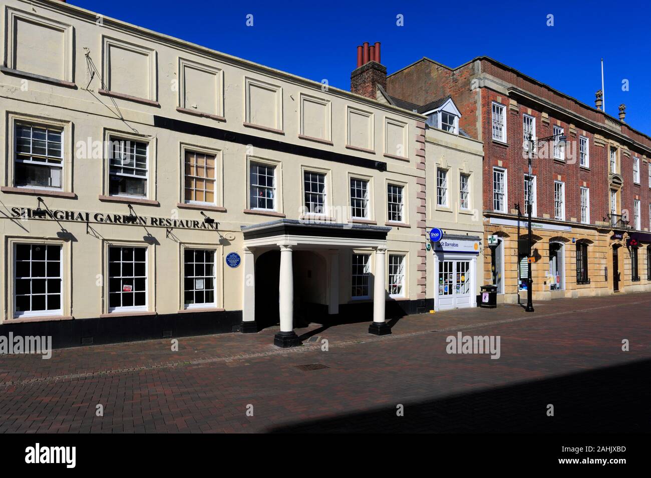 Architecture in Spalding town centre; Lincolnshire County; England; UK  Stock Photo - Alamy