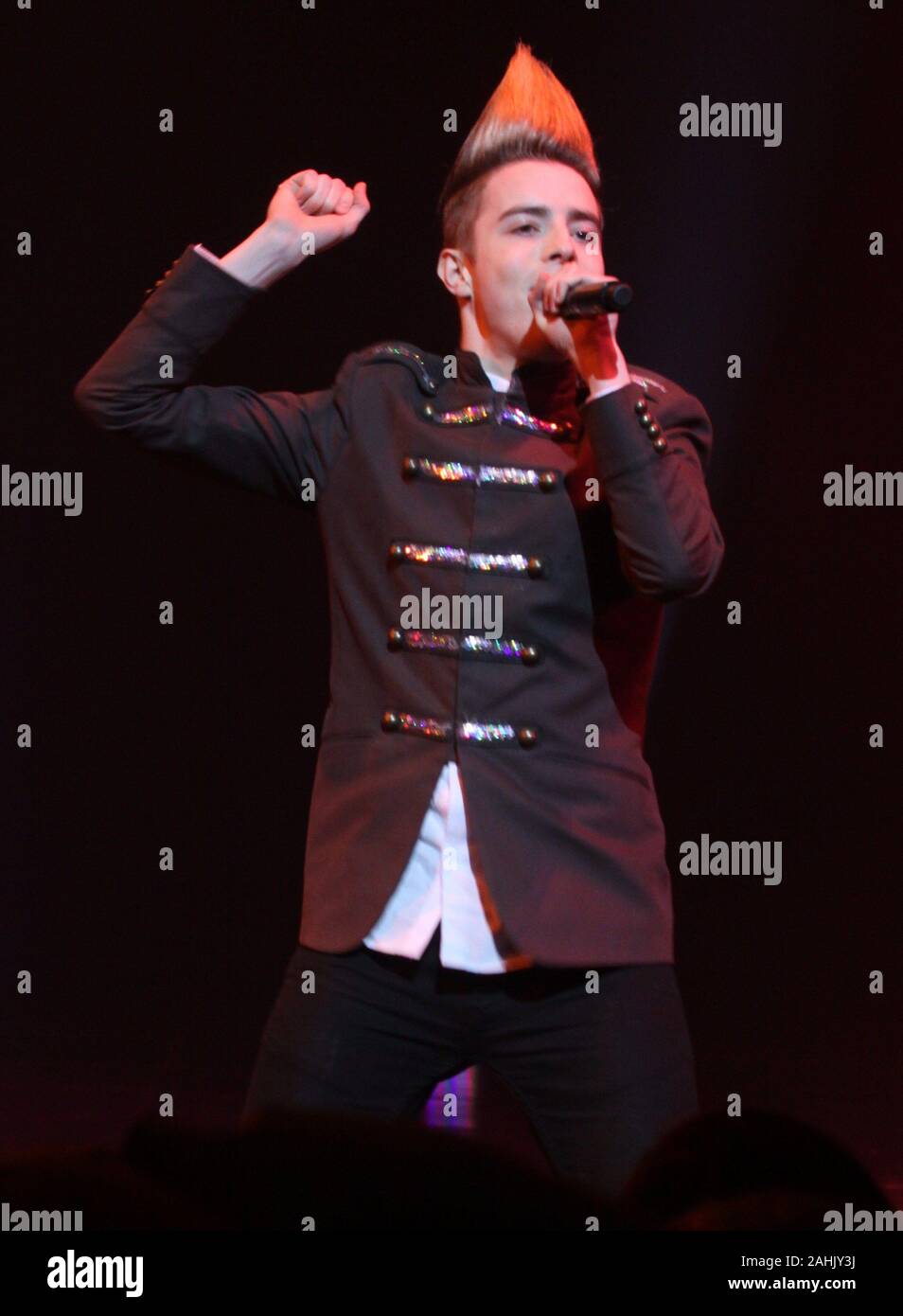 Blackpool,uk Jedward perform at Winter Gardens credit Ian Fairbrother/Alamy Stock Photos Stock Photo