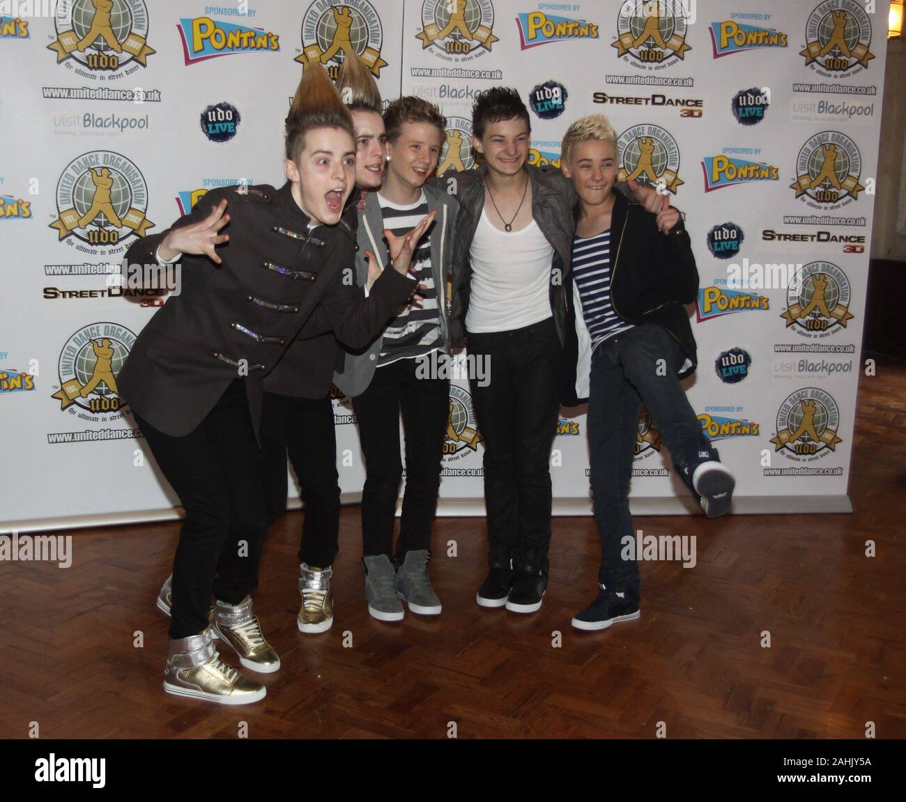 Blackpool,uk Jedward perform at Winter Gardens credit Ian Fairbrother/Alamy Stock Photos Stock Photo