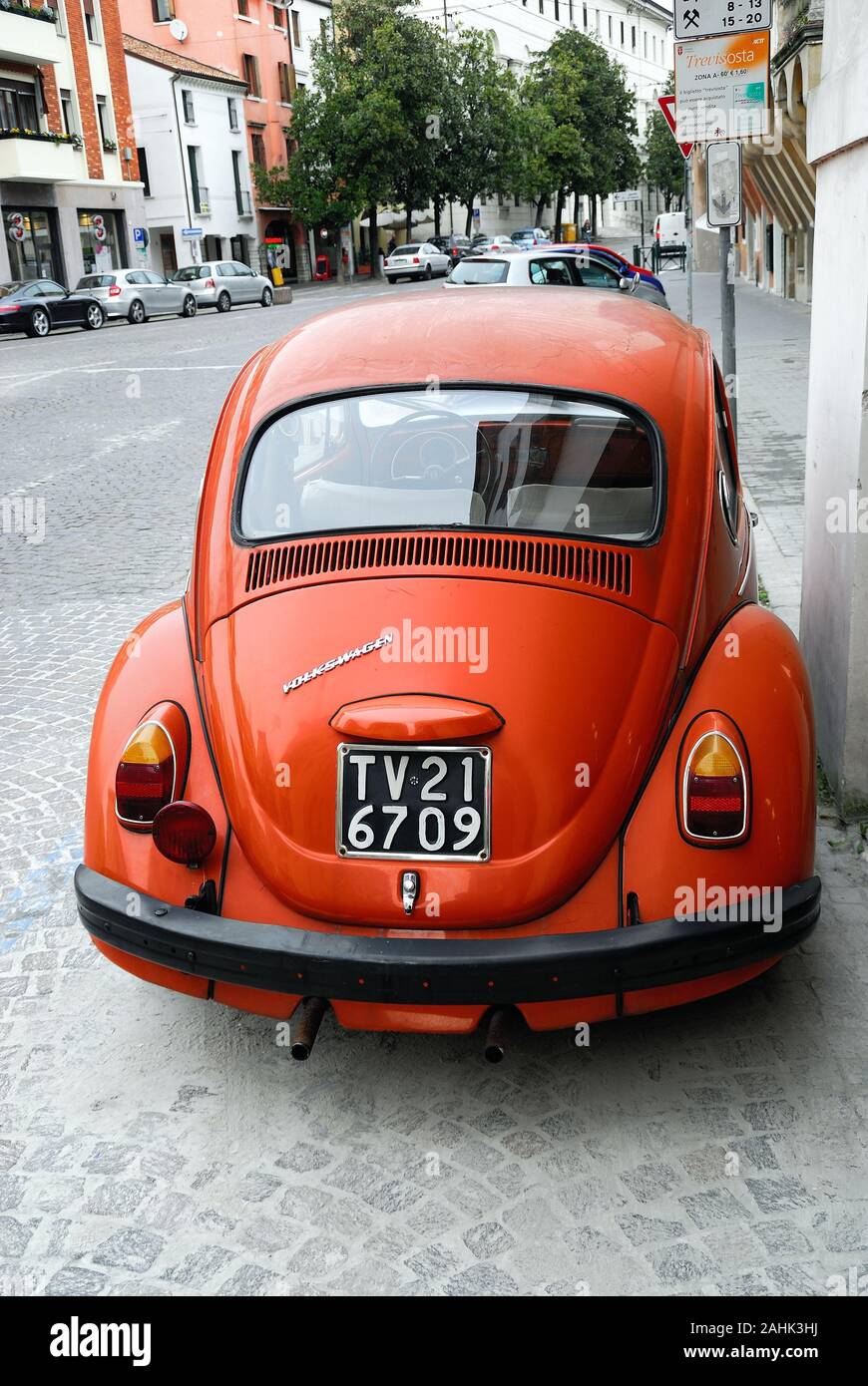 The Volkswagen Beetle Stock Photo