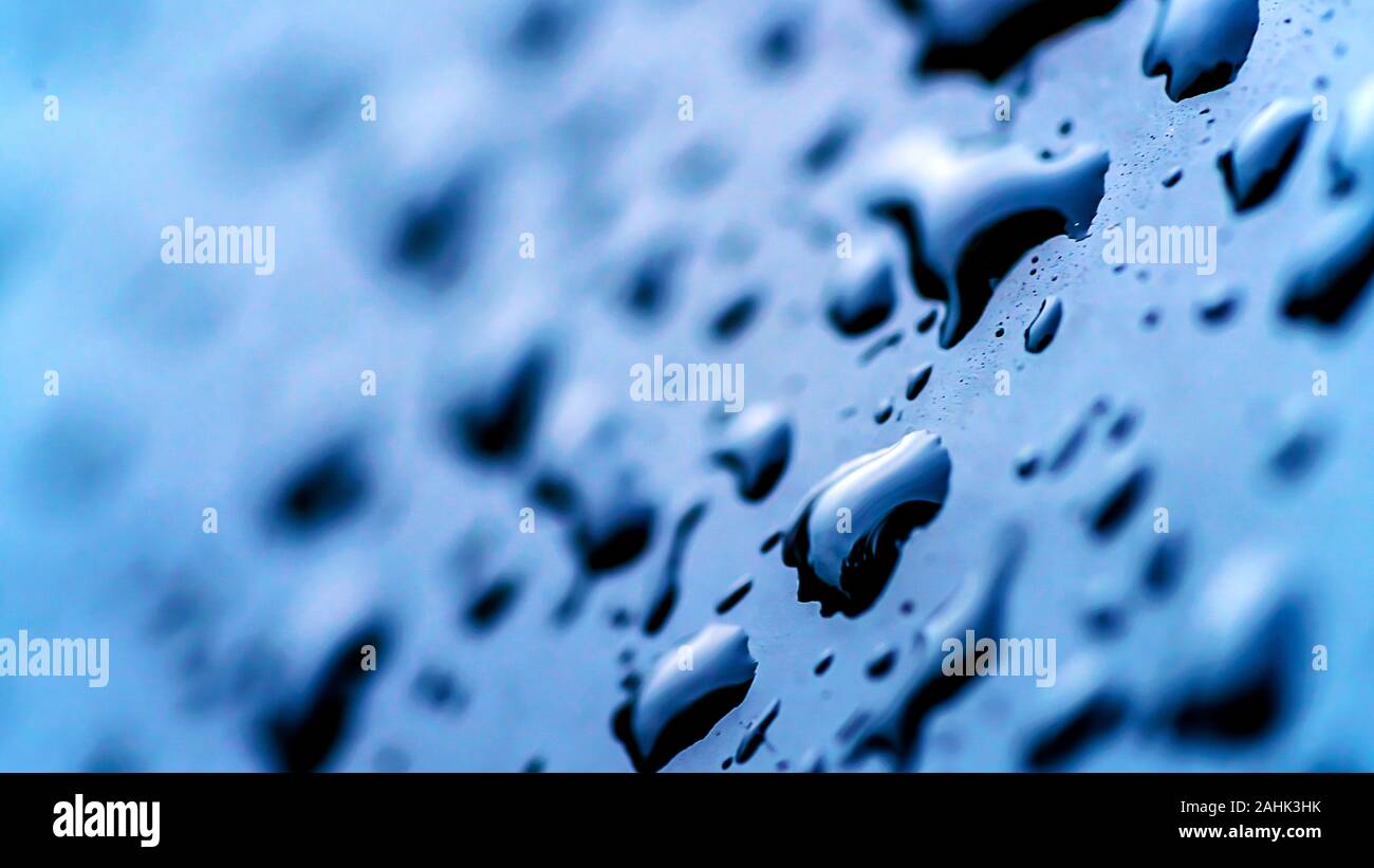 Close up water drops macro photography texture background Stock Photo ...