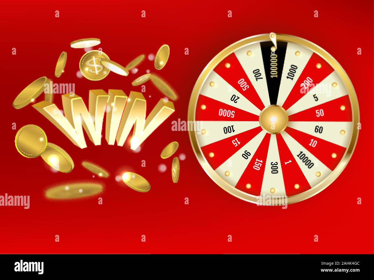 The object of the lottery Wheel of Fortune. Playing spin the jackpot