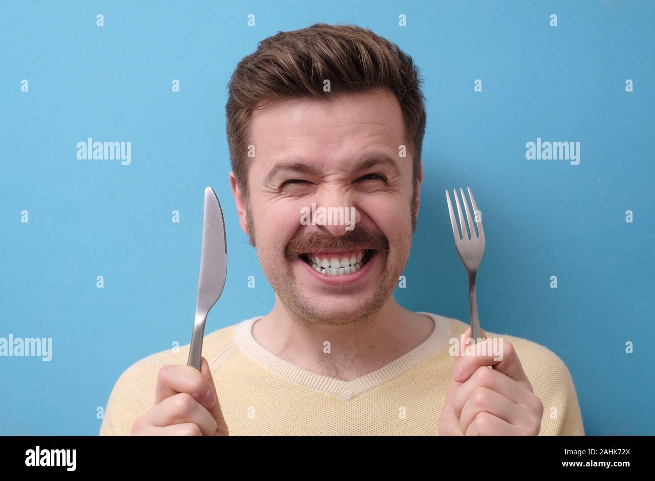 Fork teeth hires stock photography and images Alamy