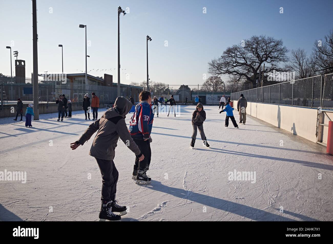 High Park in Winter Stock Photo - Alamy