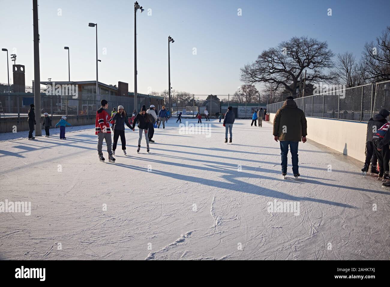 High Park in Winter Stock Photo - Alamy