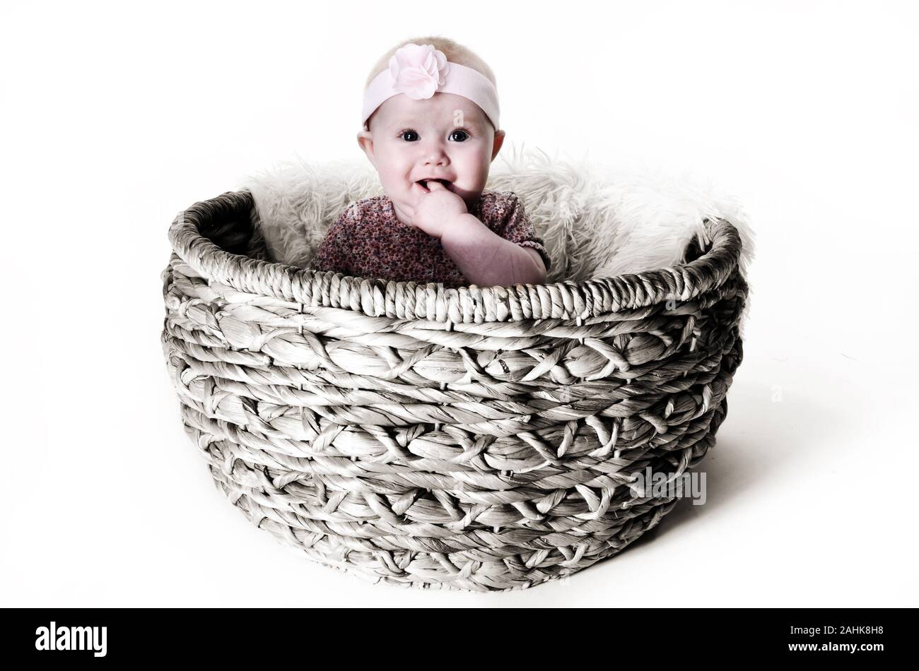 New Baby, parenting and child care Stock Photo