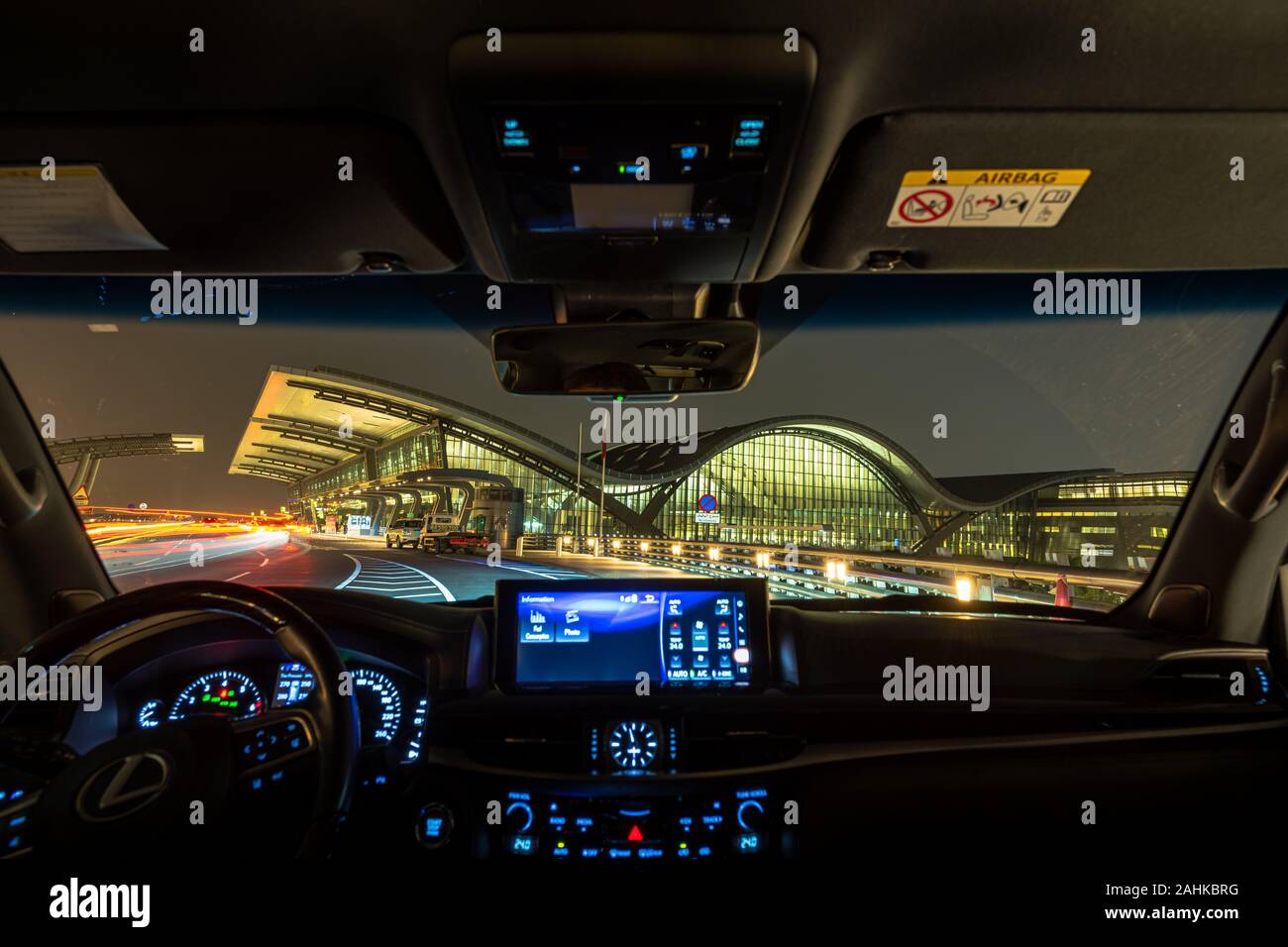 Lexus Lx 570 Interior View Stock Photo Alamy