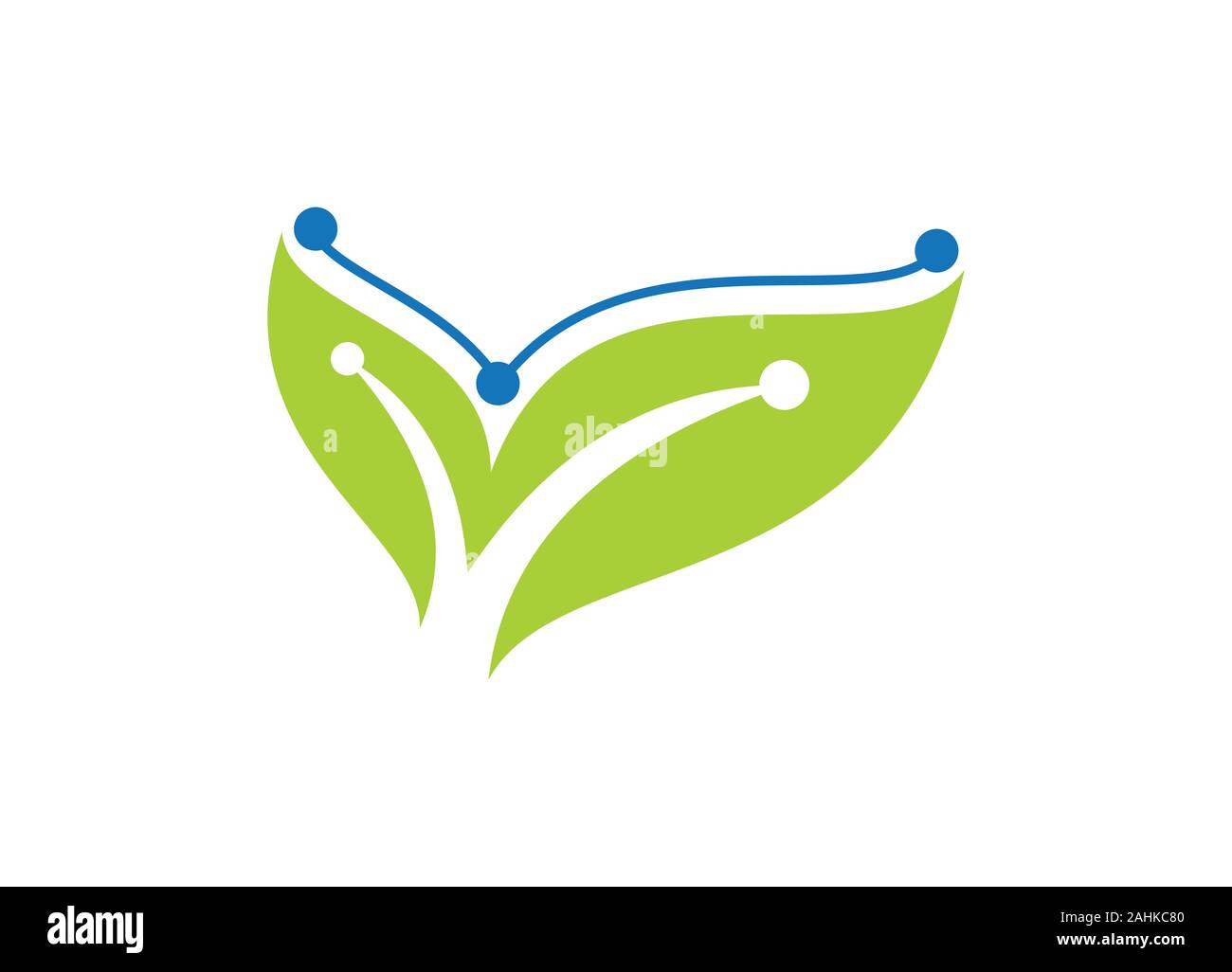 Green Technology logo designs concept, leaf technology logo design ...