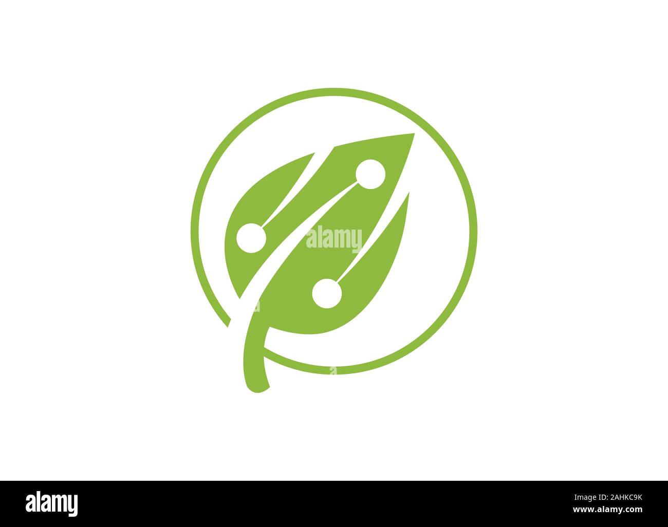 Green Technology logo designs concept, leaf technology logo design ...