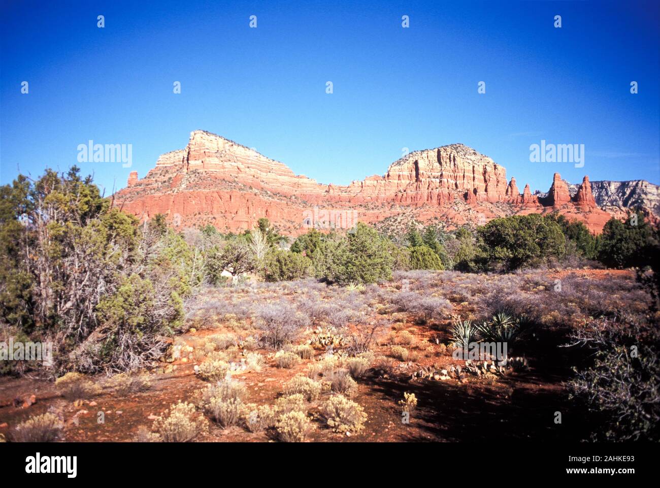 Twin Buttes/Two Nuns, Sedona, Arizona Stock Photo - Alamy