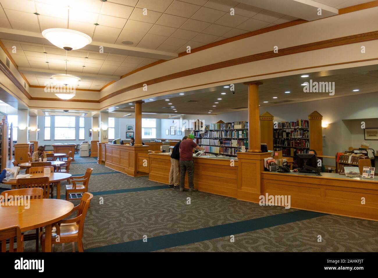 Milwaukee Public Library Wisconsin Stock Photo