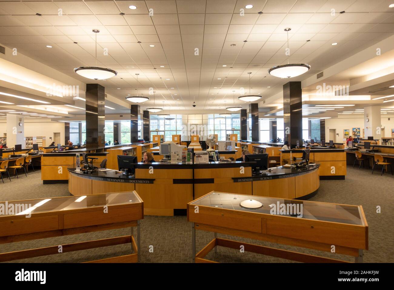 Milwaukee Public Library Wisconsin Stock Photo
