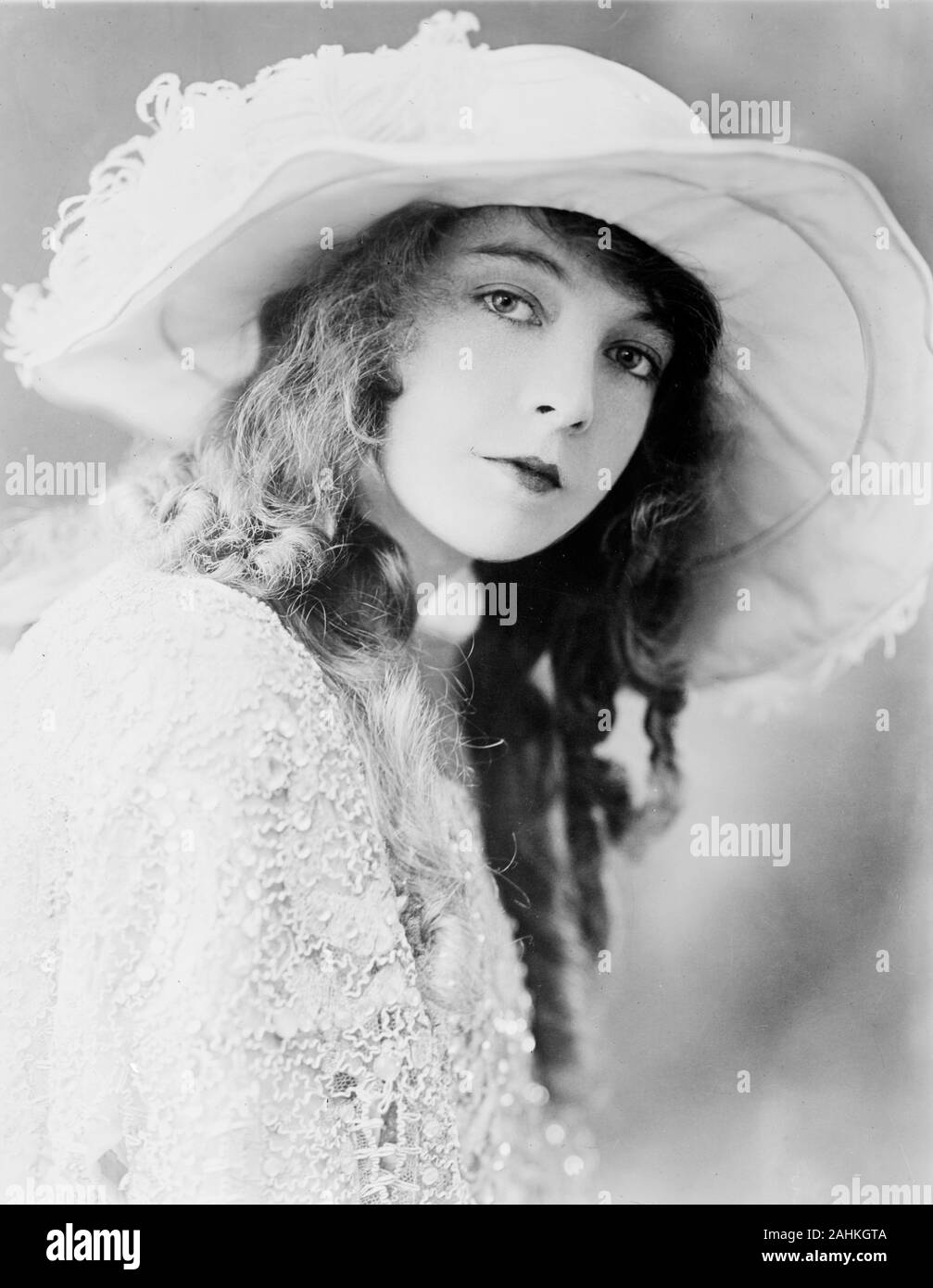 Lillian Diana Gish, (1893 – 1993) American pioneering actress, director and writer Stock Photo
