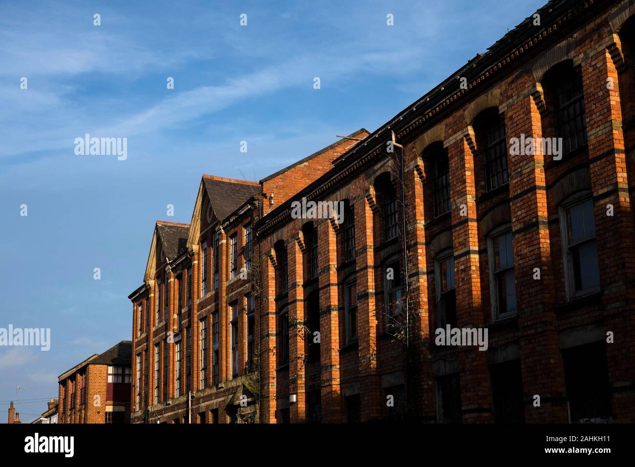 Derelict Shoe Factory In The Historic Boot And Shoe Quarter, Northampton, UK Stock Photo Alamy