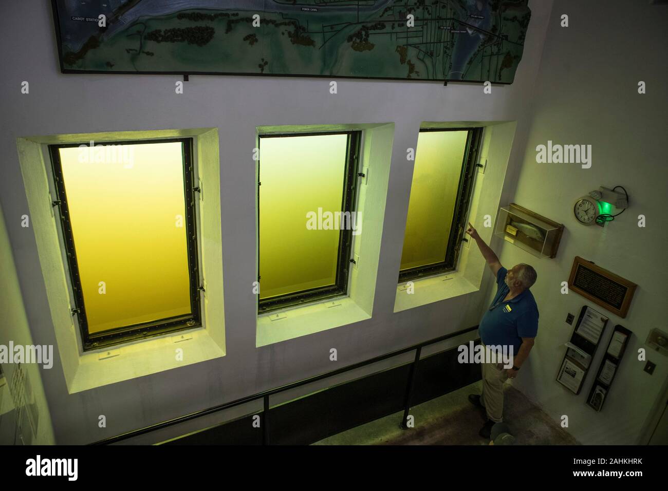 Located in Western Massachusetts these fish ladders help migrating fish