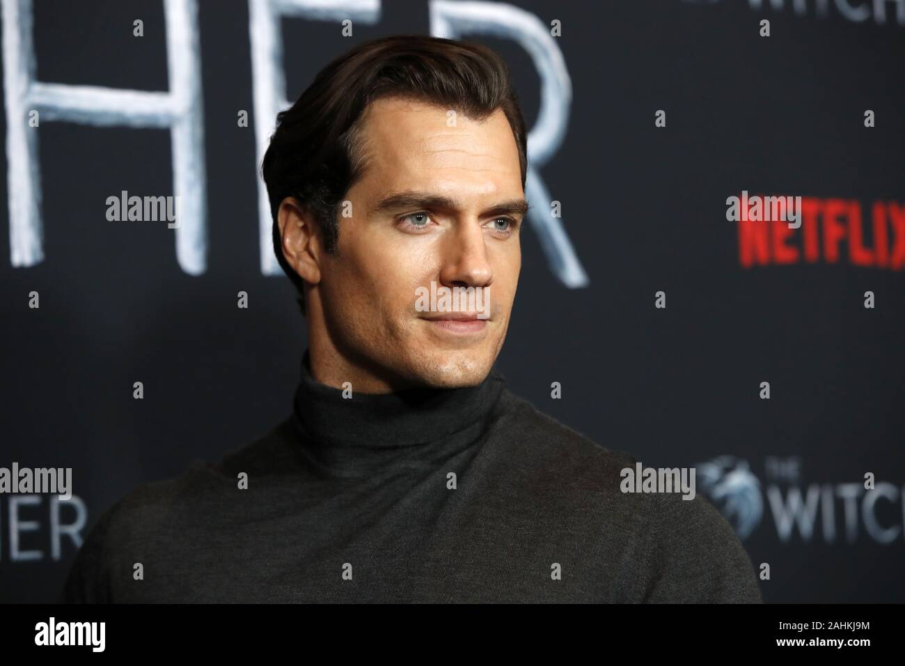 December 3, 2019, Los Angeles, CA, USA: LOS ANGELES - DEC 3:  Henry Cavill at the ''The Witcher'' Premiere Screening at the Egyptian Theater on December 3, 2019 in Los Angeles, CA (Credit Image: © Kay Blake/ZUMA Wire) Stock Photo
