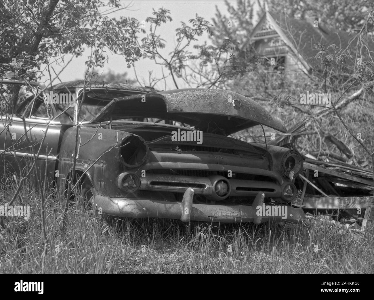 Dodge vintage car Black and White Stock Photos & Images - Alamy