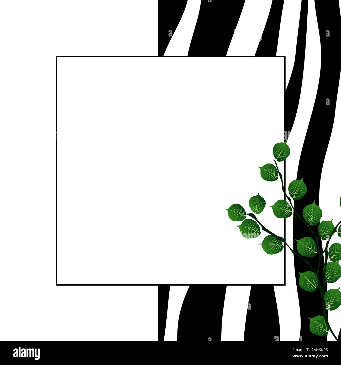 Abstract Natural Background with Zebra Skin. Vector Illustration Stock ...