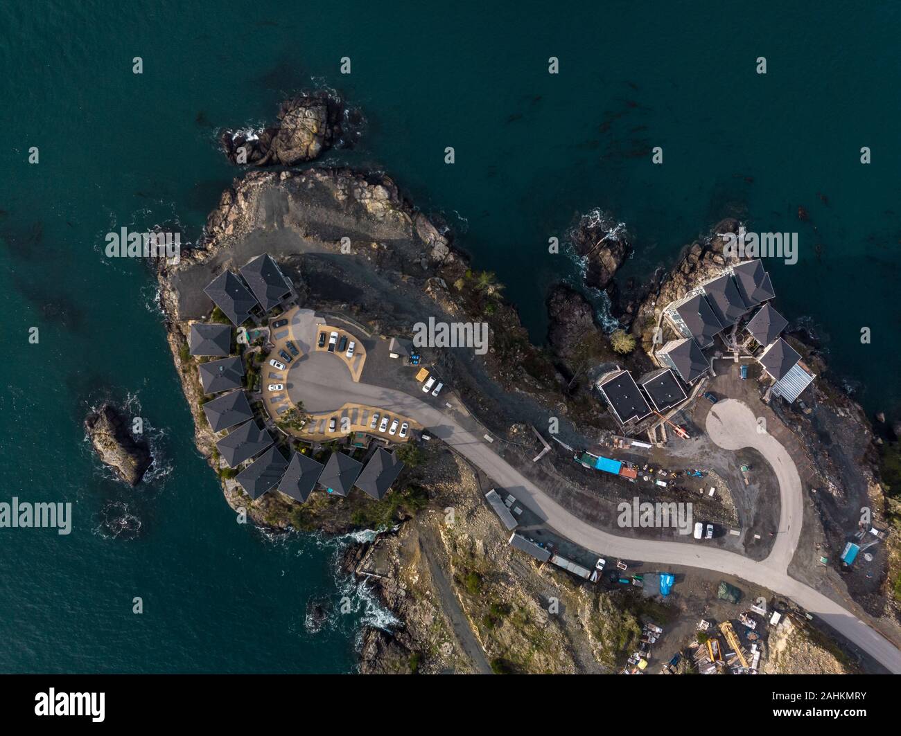 Aerial british seaside hi-res stock photography and images - Alamy