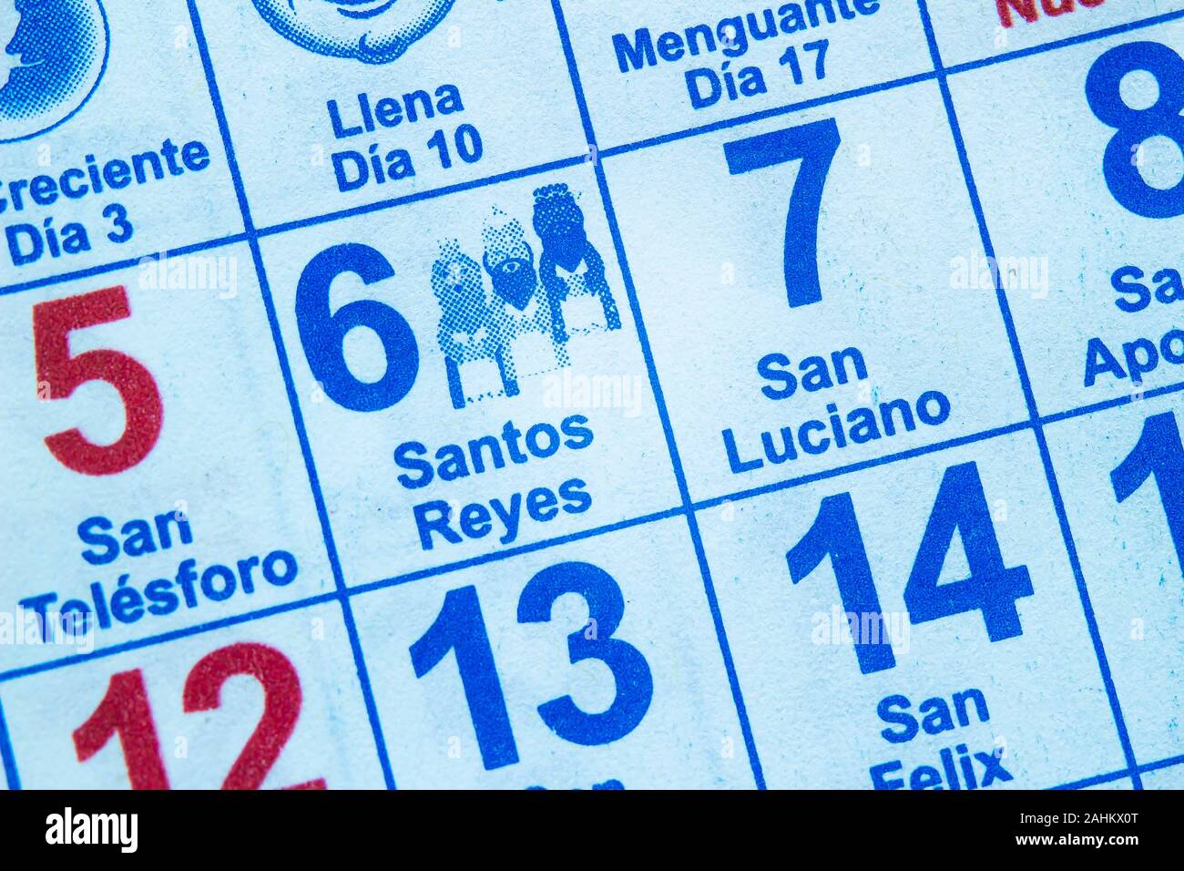 spanish-december-month-calendar-hi-res-stock-photography-and-images-alamy