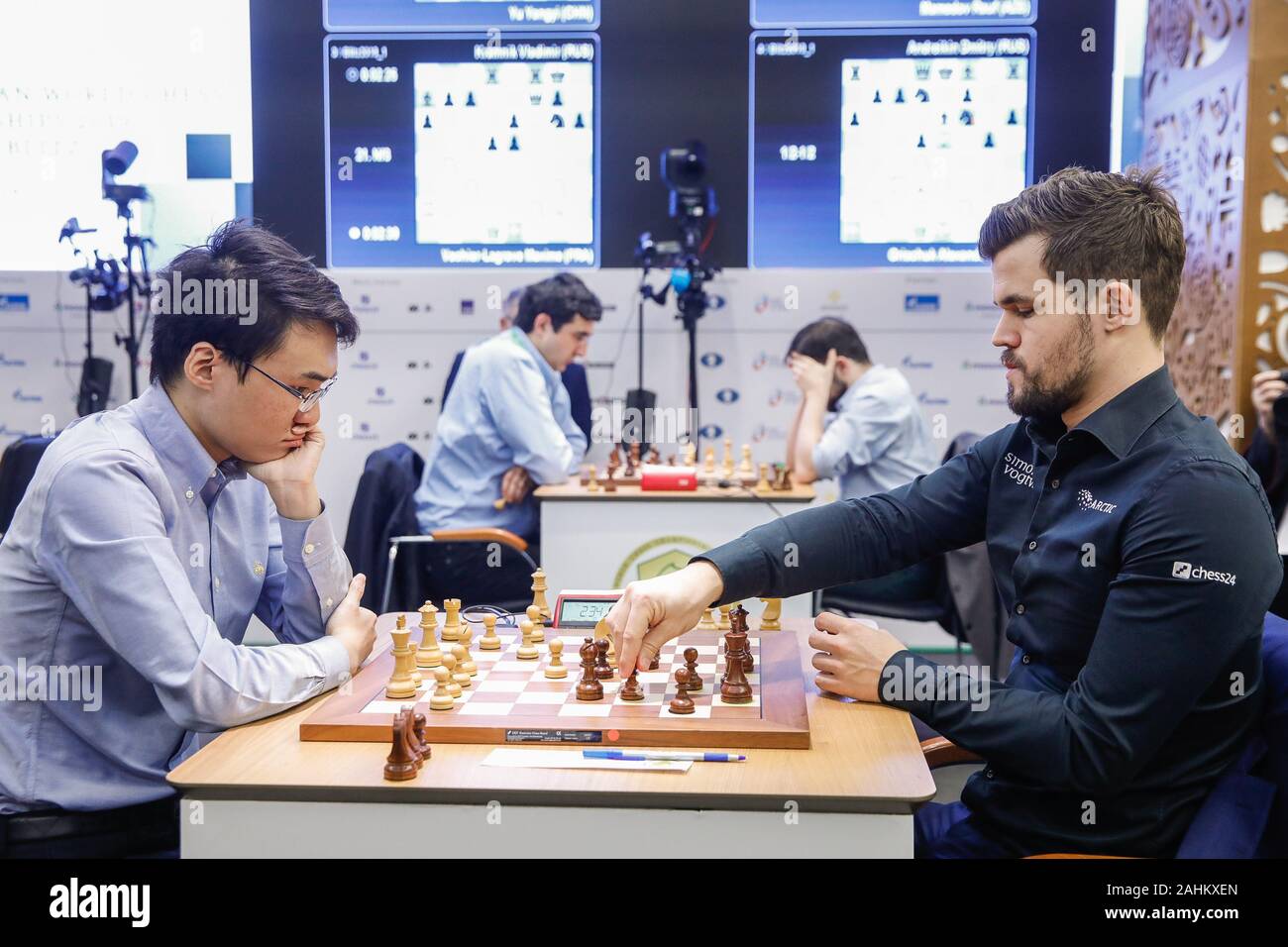 Magnus carlsen l hi-res stock photography and images - Alamy